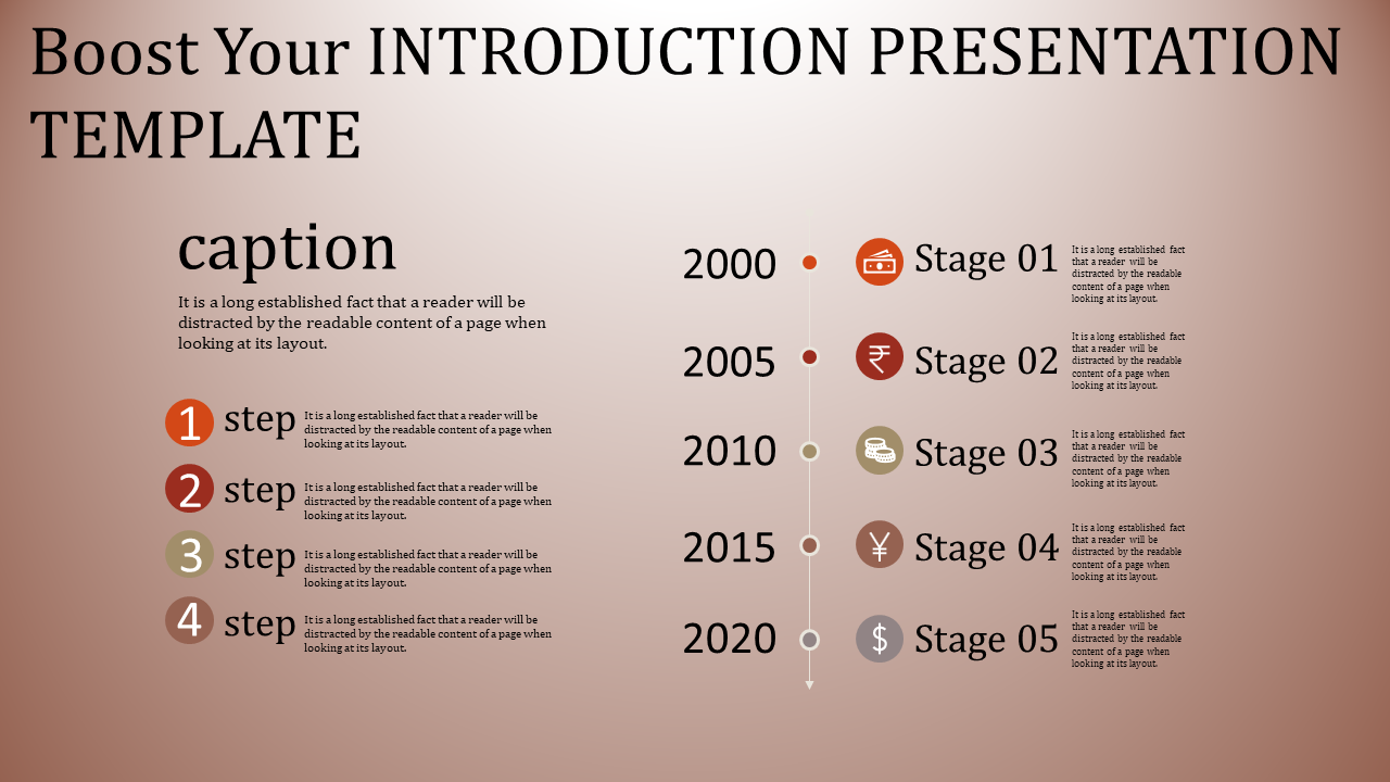 Free - Simple Introduction Presentation template for PPT and Google slides